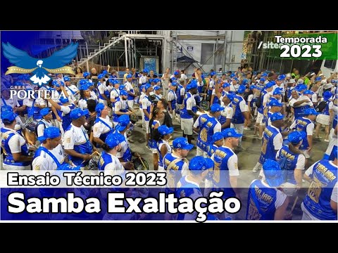Portela 2023 | Samba Exaltação - Ensaio Técnico | Samba ao vivo - #ET23