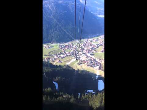 Coming down the Ahornbahn