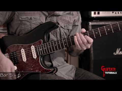 The Final Countdown (Europe) - Solo - Guitar Tutorial with Antonio Cordaro