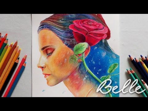 Beauty And The Beast Belle Painting Process Instructables