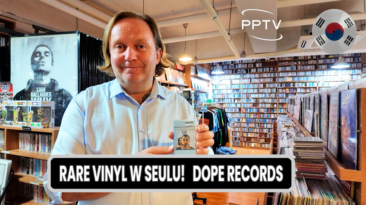 World of Vinyl: Korea Seoul – Legendarne Dope Records! RARE MJ, Oasis, Roxette i więcej! 🎶