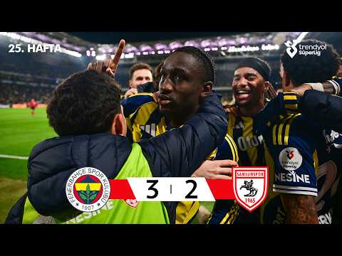 Fenerbahçe (3-2) Samsunspor - Highlights/Özet | Trendyol Süper Lig - 2025/26