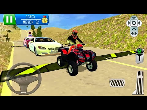 Quad Bike Offroad Driving - ATV Mountain Bike Driver Simulator Android Gameplay