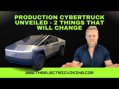 , title : 'Production Cybertruck unveiled - 2 things that will change'