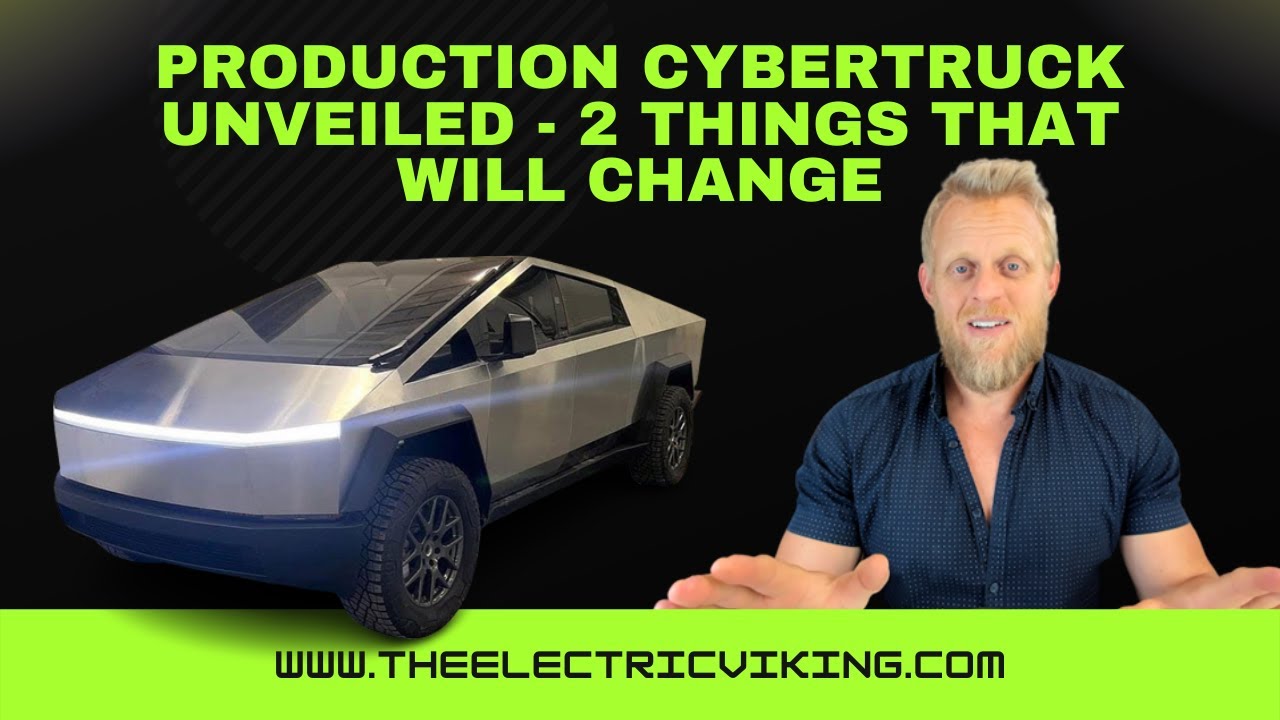 <h1 class=title>Production Cybertruck unveiled - 2 things that will change</h1>