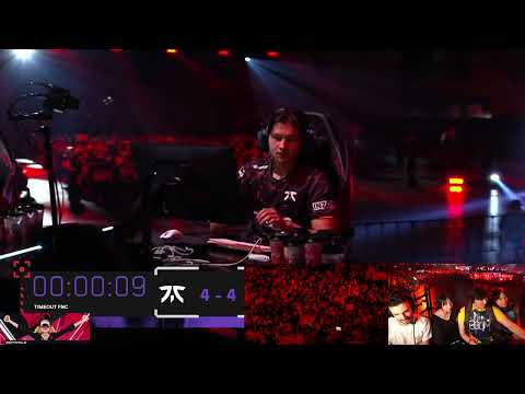 Fnatic Leo washing his face at the stage. - VCT MASTERS Tokyo 2023 - Grand Finals