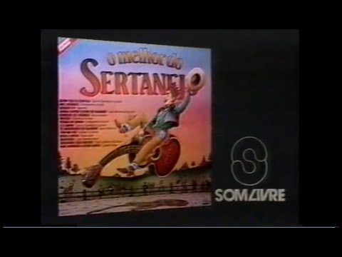 Comercial do LP ''O Melhor do Sertanejo'' (1992) 🎶