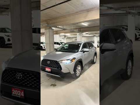 2024 Toyota Corolla Cross in Silver for sale at North London Toyota in London, ON