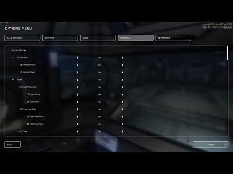 Star Citizen - How to change inversion settings for HOTAS / HOSAS
