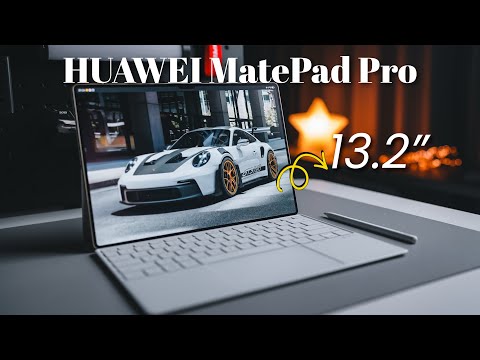 HUAWEI MatePad Pro 13.2": Ultimate PC-Level Tablet! | Upgraded Performance, Display, & More!