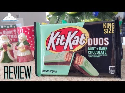 KitKat® Duos Review! | Mint + Dark Chocolate 🍫😍