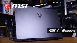 Video 5 of Product MSI GS66 Stealth Gaming Laptop (10th-Gen Intel)