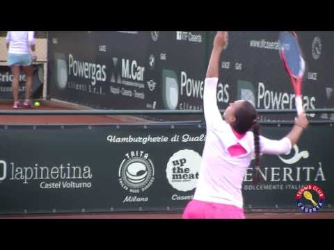 ITF CASERTA - ALBERTA BRIANTI ELIMINA CRISTIANA FERRANDO