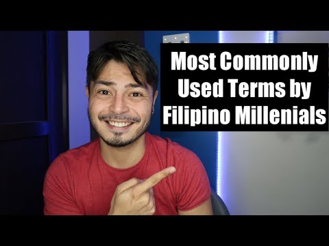 Most Commonly Used Terms by Filipino Millenials