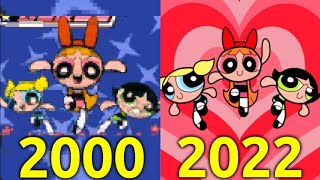 Evolution of Powerpuff Girls Games 2000-2022
