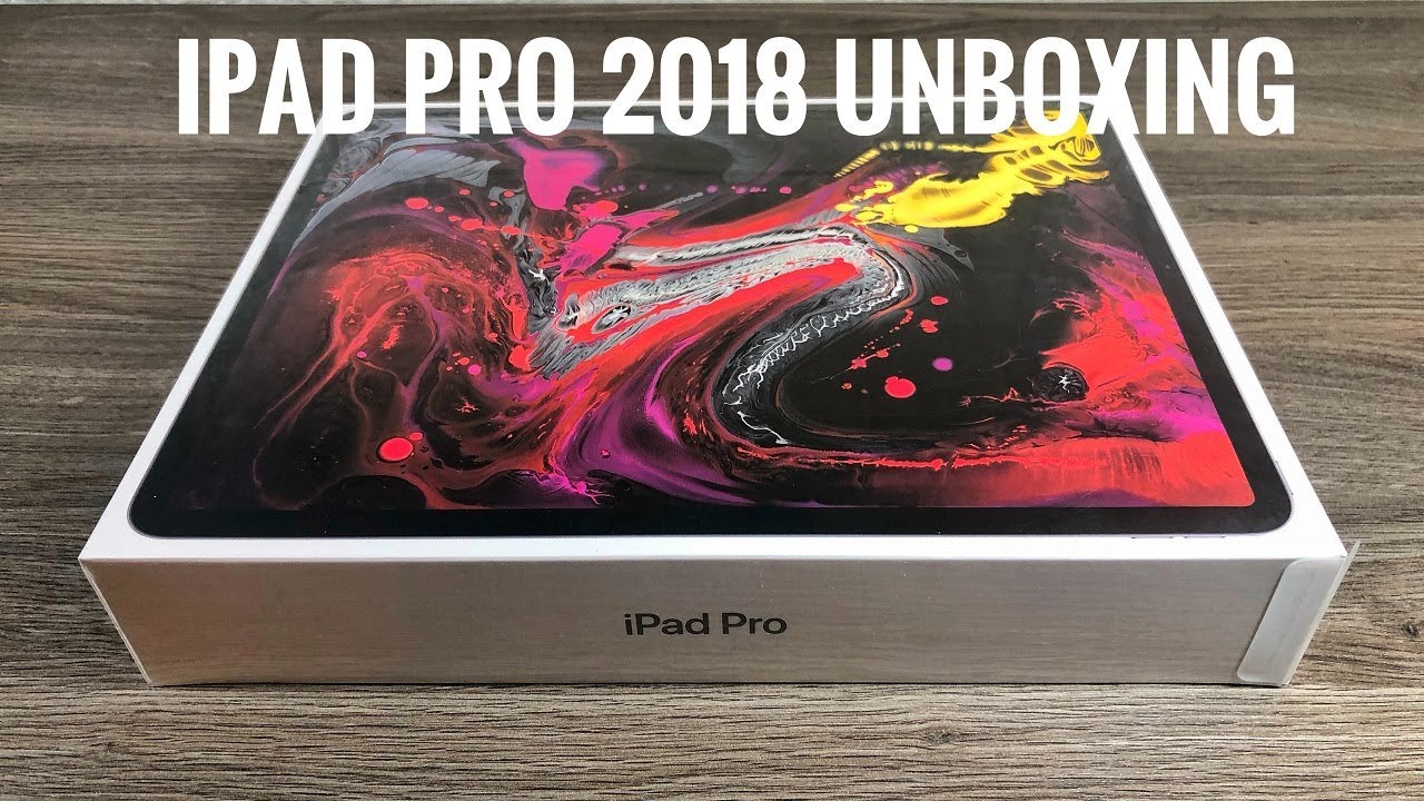 iPad Pro 2018 and Apple Pencil 2 Unboxing