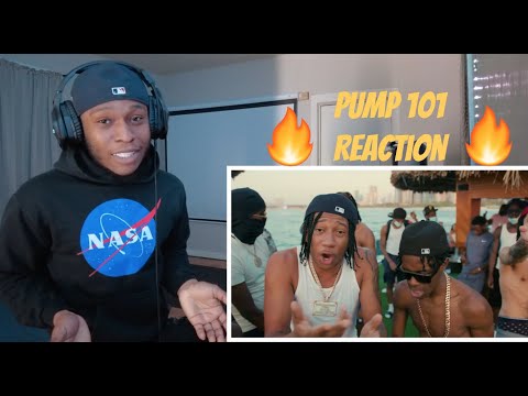 American React to Digga D X StillBrickin - Pump 101 Reaction