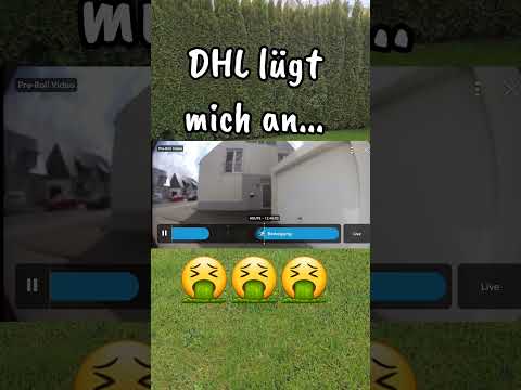 DHL-Bote lügt - Paketbotenfail #shorts #shortsfeed #youtubeshorts #shortsvideo