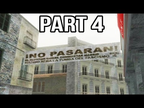 Call of Duty 2 Spanish Civil War Gameplay Part 4 - Madrid