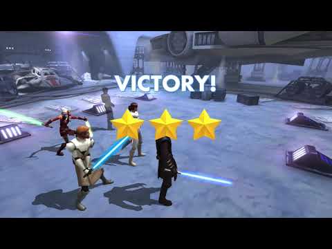 Conquest 5 Hard Mode Sector 1. How to win easily and f2p! Full playthrough, (most of feats) #swgoh