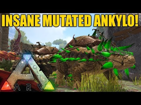 INSANE MUTATED ANKYLO ON MY FIRST HATCH! - Ark Survival Evolved