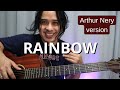 Rainbow guitar tutorial - Arthur Nery version - South Border original