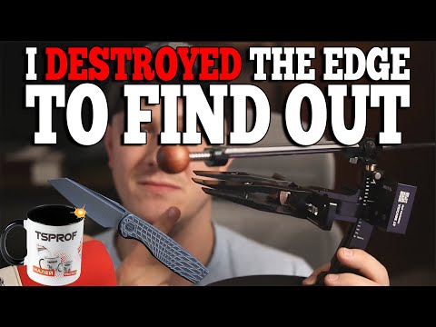 I DESTROYED The Edge On My $850 Knife! Can The TSPROF Kadet Pro Save It?