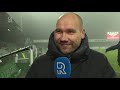 Ben Kinds is duidelijk: 'Ik wil hoofdtrainer blijven van FC Dordrecht'