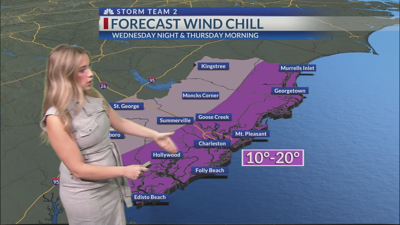 Arctic air to arrive in the Lowcountry this week; winter precipitation possible