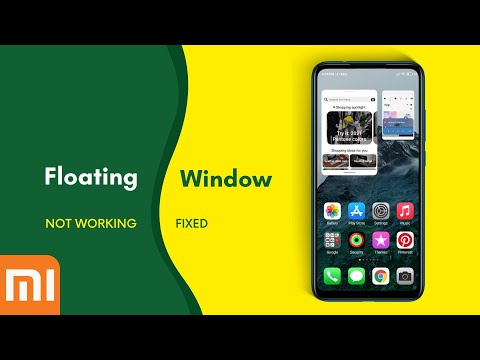 FIXED Floating Windows not working on Redmi Mi Poco Xiaomi MIUI