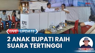 2 Anak Bupati Toraja Utara Raih Suara Tertinggi, Ada yang Tembus hingga 35 Ribu Suara dari Golkar