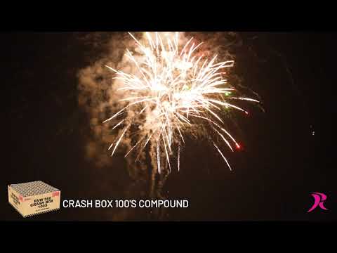Crash Box 100’s - Rubro Vuurwerk - RVW560 - TopTier Vuurwerk