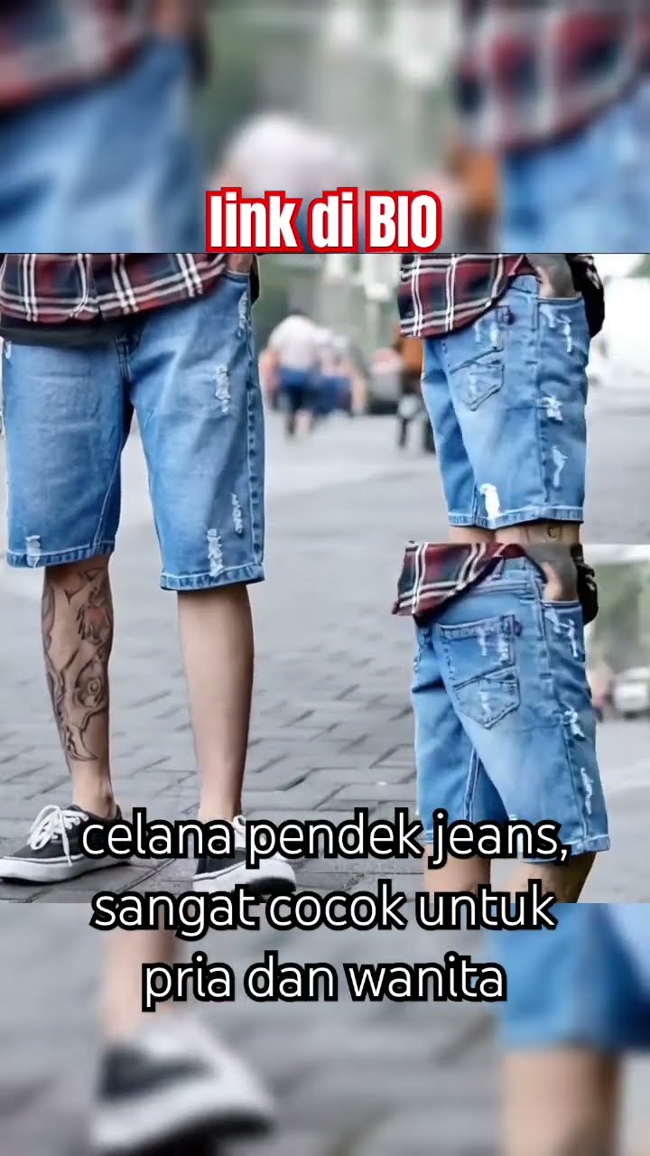 Celana pendek, pilihan tepat untuk tampil gaya di cuaca panas! ☀️✨ Cek koleksi terbaru yang bisa bikin penampilanmu mak...