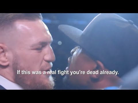 REVEALED WHAT CONOR MCGREGOR ACTUALLY SAID TO FLOYD MAYWEATHER *(UNSEEN FOOTAGE)* SUBTITLES