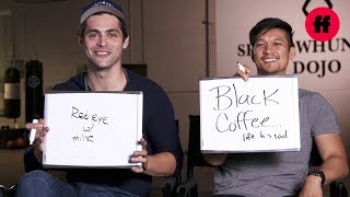 Shadowhunters Cast | Harry Shum Jr. & Matthew Daddario Play The Newlywed Game 