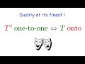 Duality Argument