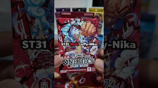 ST31 Red Luffy Nika Unboxing‼️ #onepiece #onepiececardgame #cards #tcg #วันพีช #การ์ดเกม