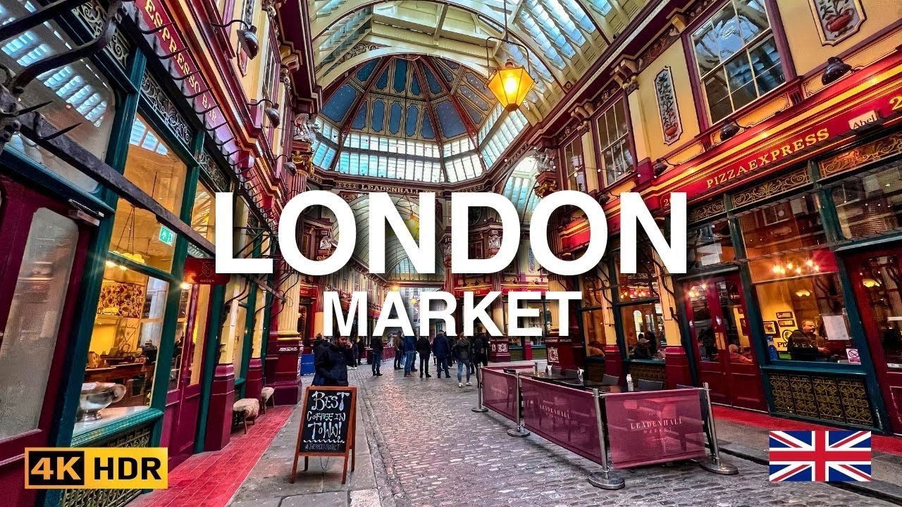 Embark on an enchanting walking tour through the historic Leadenhall Market.