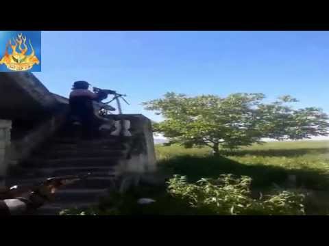 اشتباكات بين عناصر لواء خط النار وقوات النظام على حاجز القاهرة في ريف حماة