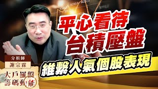 平心看待台積壓盤 維繫人氣個股表現 (圖)