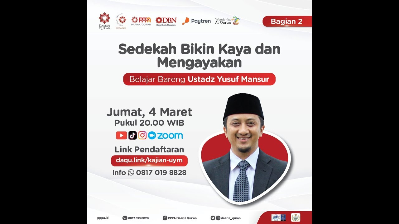 Sedekah Bikin Kaya dan Mengayakan - Bagian 2