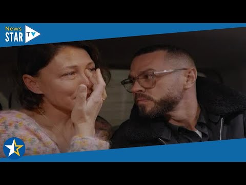 Matt and Emma Willis break down in taxi after visiting Scots addiction group