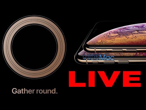 LIVE Apple September Event 2018 - iPhone XS Event - Apple Watch 4 - Apple 2018 Event - September 12