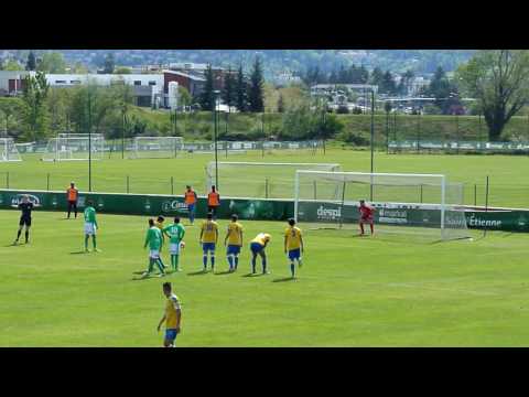 30/04/2017 CFA2 : ASSE 2 - Mende Av.Foot Lozere 3 (Pénalty manqué par Florian Milla)