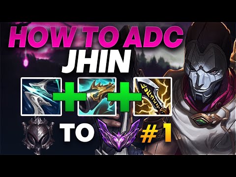 How to play Jhin ADC in low Elo - Jhin ADC Gameplay | Iron to Master #1