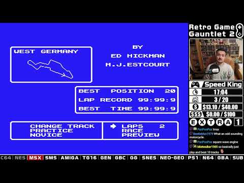 TheMexicanRunner beating the game for Retro Game Gauntlet 2, part 2.