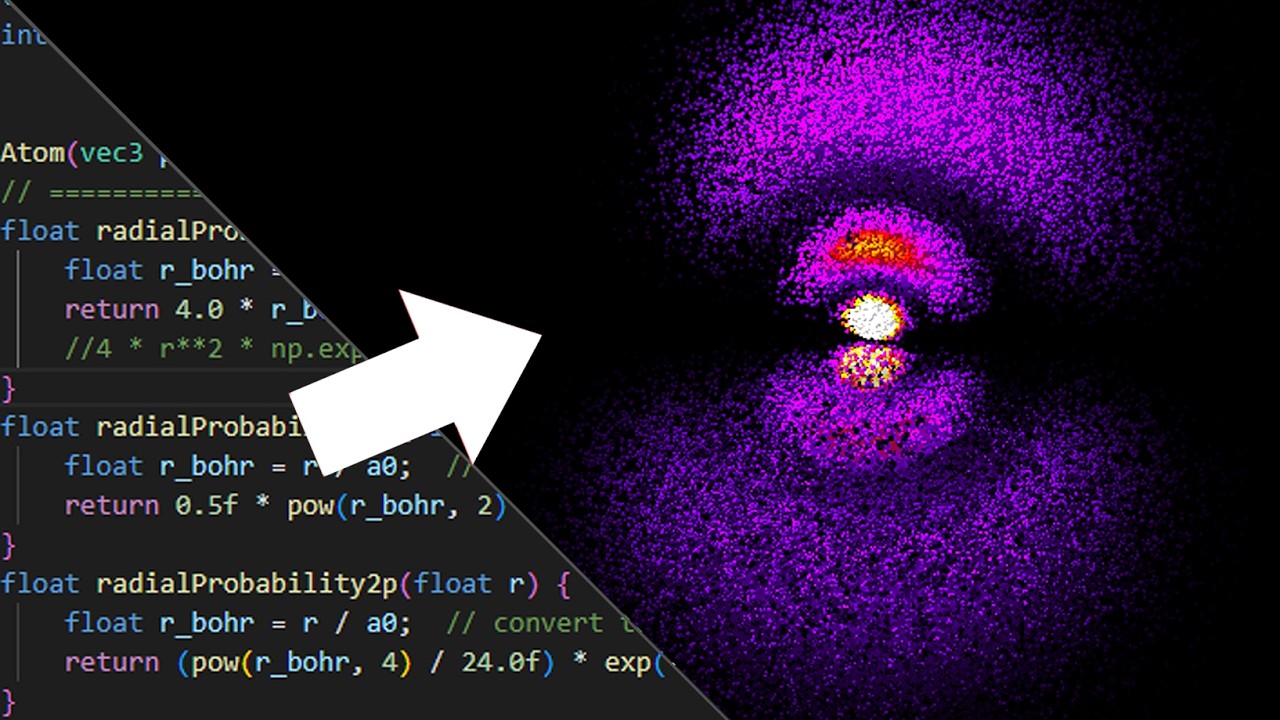 C++로 원자 시뮬레이션 만들기