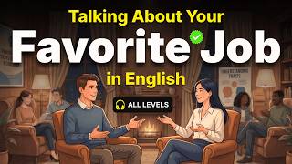 How to Talk About Your Favorite Job in English | English Conversation Practice
