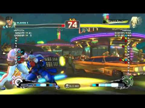 SSF4 AE Dudley (xAPO20x) vs Gen (rokotsu) Japanese Ranking Match