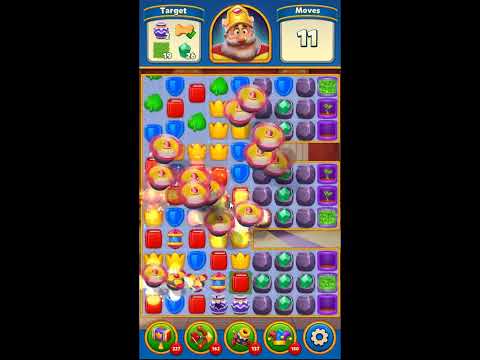 Royal Match Level 3647 - NO BOOSTERS GAMEPLAY 👑 | SKILLGAMING ✔️